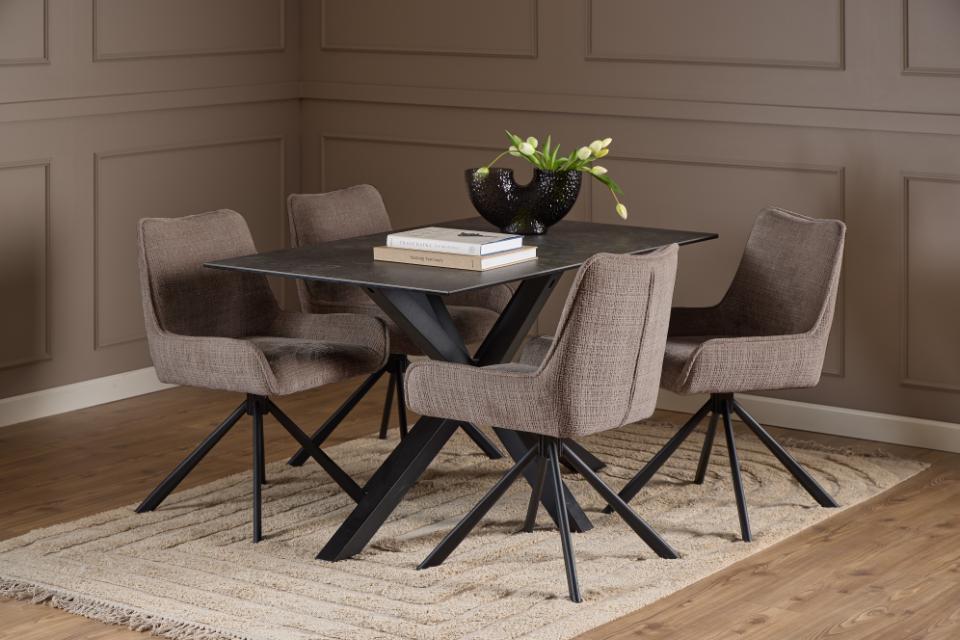 Szék 'Eddie' - Barna