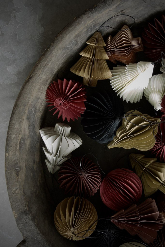 Karácsonyfadísz 'Jewel' - Szürke