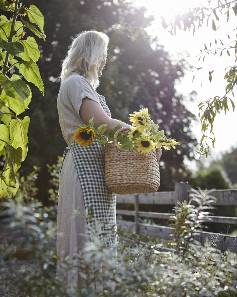 2 db Kosár 'Gyűjt' - Természetes