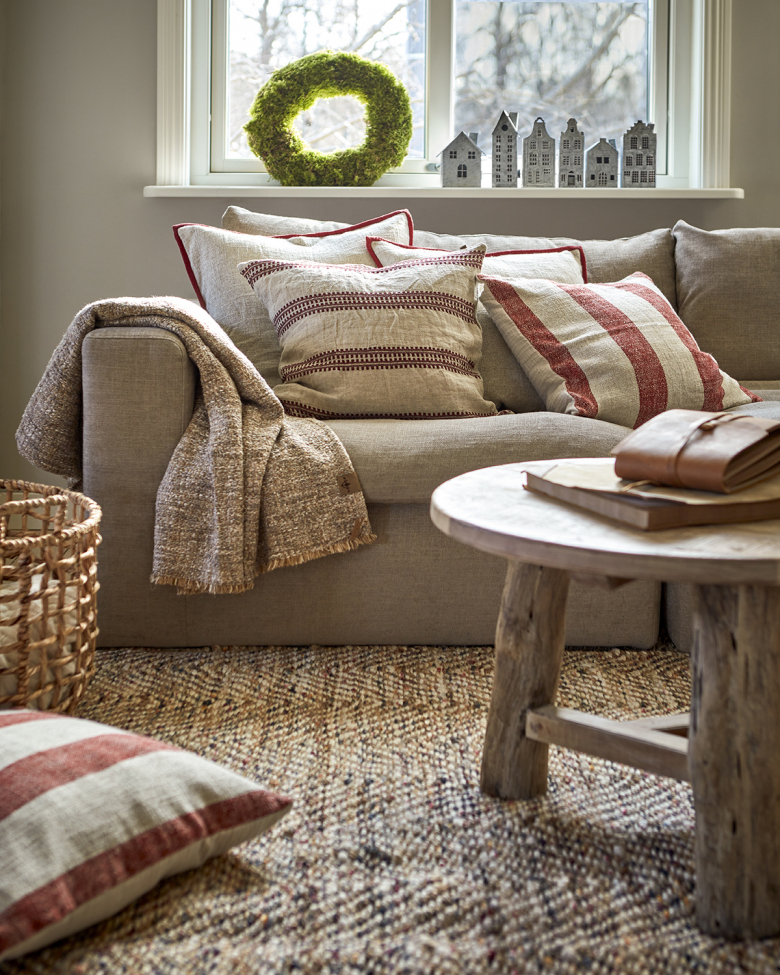 3-as csomag Kosár 'Gyűjt' - Természetes