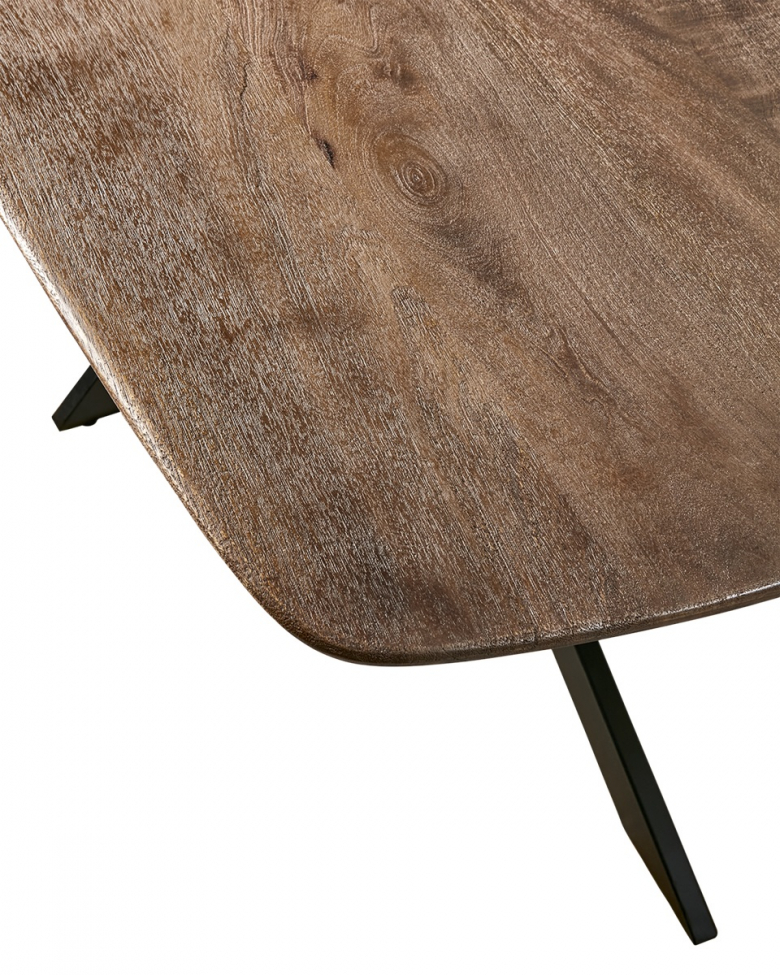 Portland étkezőasztal 200x100cm - Barna