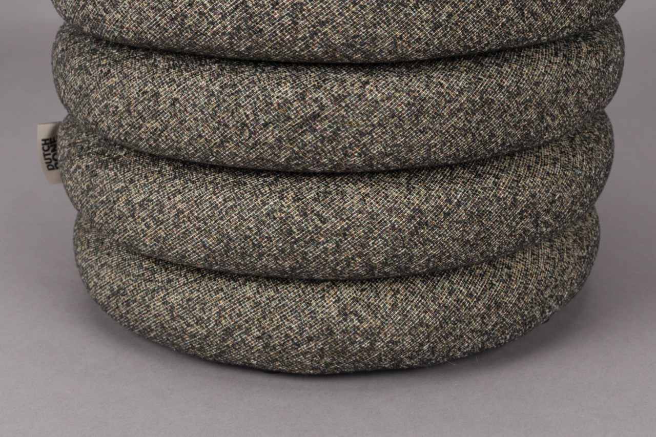 Ülőpuff 'Fern' - Barna/Fekete