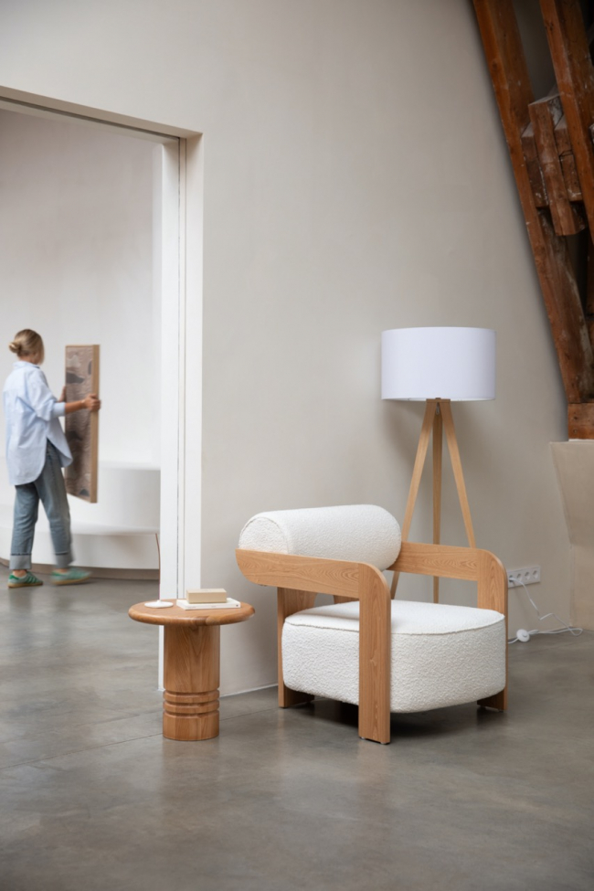 Fotel 'Oolong' - Bézs