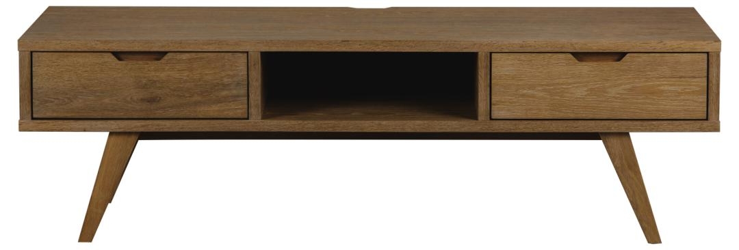 TV-Állvány 'Cefal' - Natúr/Barna