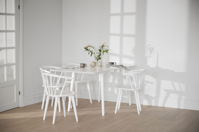 Lotta étkezőasztal 120x80cm - Fehér