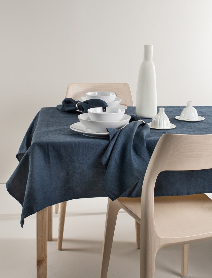 Terítő 'Sunshine' 145x330 - Sötétkék