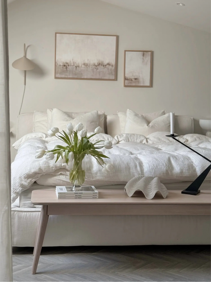 Yumi' pad - Fehérre pácolt tölgy