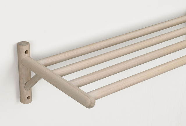 Cipőtartó 'Milford' - Fehér pigmentált