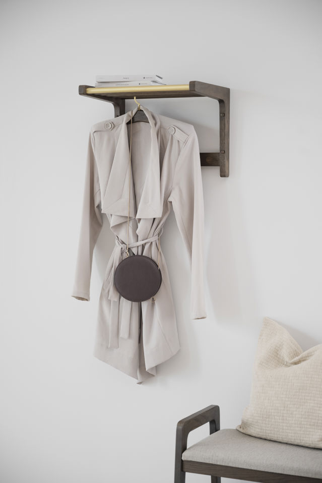 Kalaptartó 'Inverness' 45cm - Barna