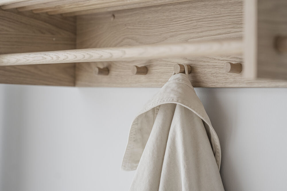 Kalaptartó 'Hillmond' - Világos tölgy