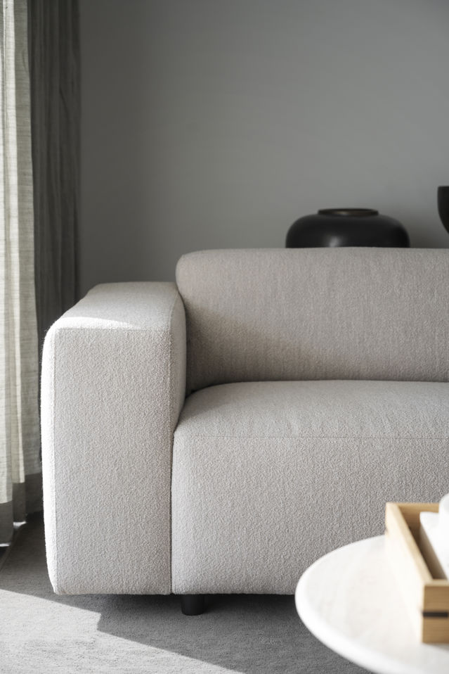 4-Sitssoffa 'Willard' - Világos bézs