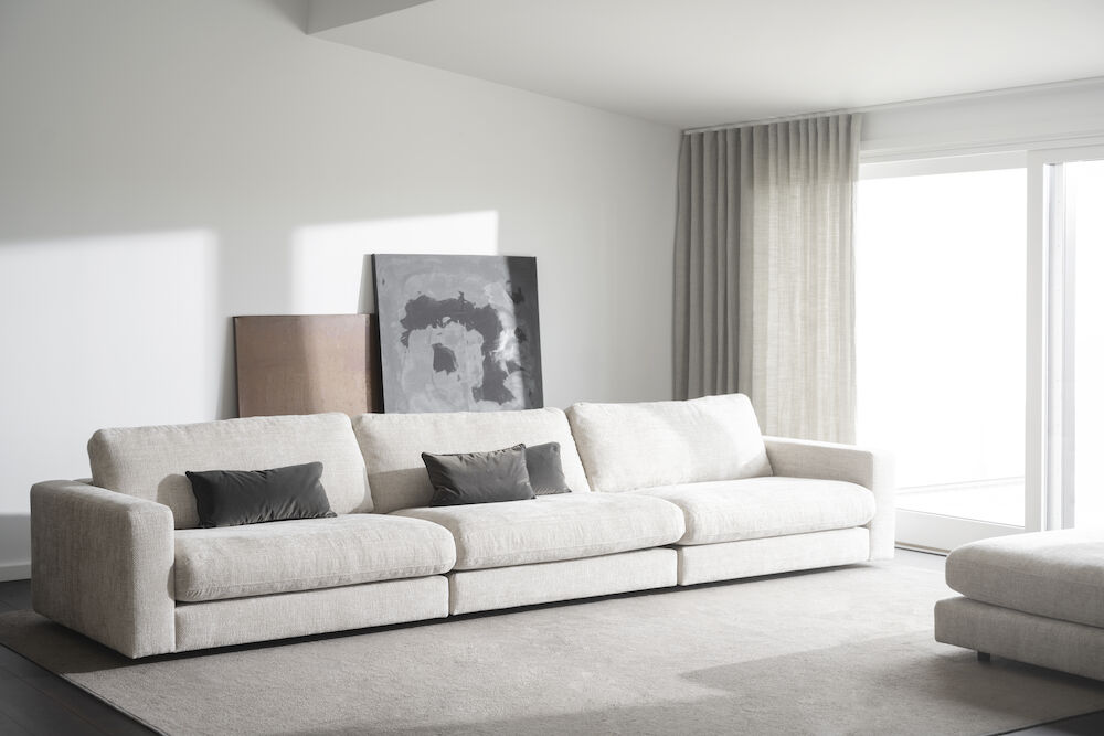 Sarokfotel 'Duncan' Jobb - Világosszürke