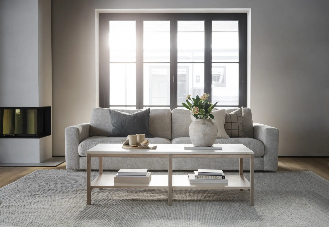 3-Személyes Kanapé 'Duncan' - Világosszürke