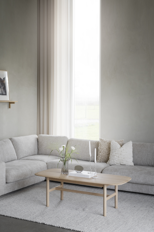 Sarokkanapé 'Duncan' - Világosszürke