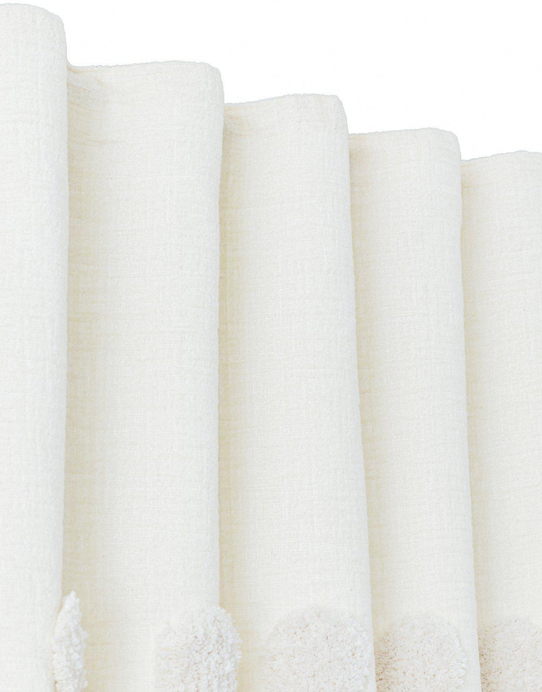 Függöny 'Pom' 140x280 - Offwhite