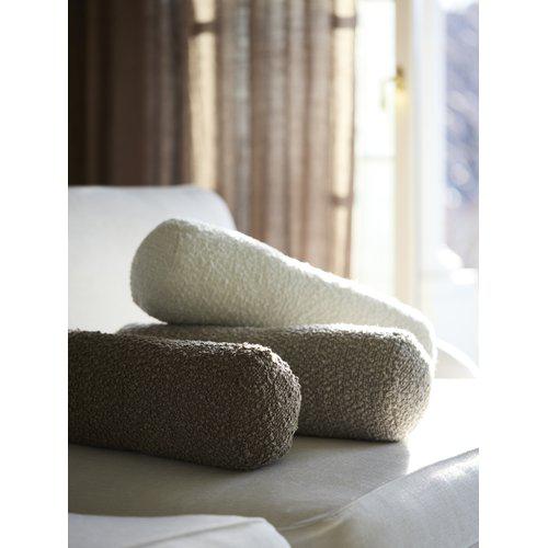 Párnahuzat 'Trond' 45x45 kerek - Bézs