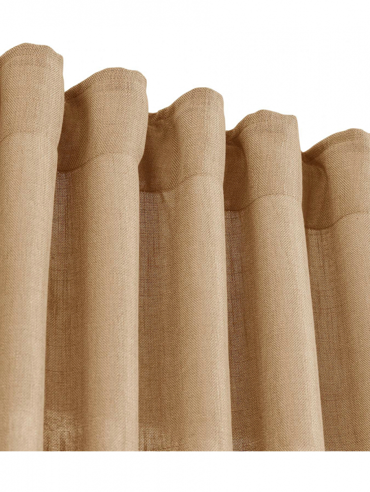 2-db Függöny 'Cecil' 145x260 - Barna