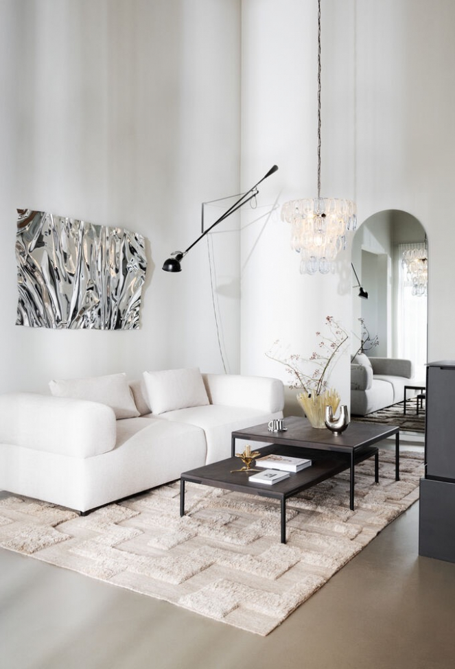 Kanapé 'Falkner' - Világos bézs