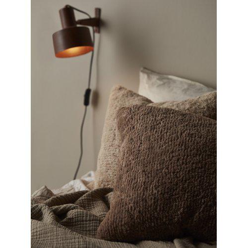 Párnahuzat 'Dolly' 45x45 - Barna