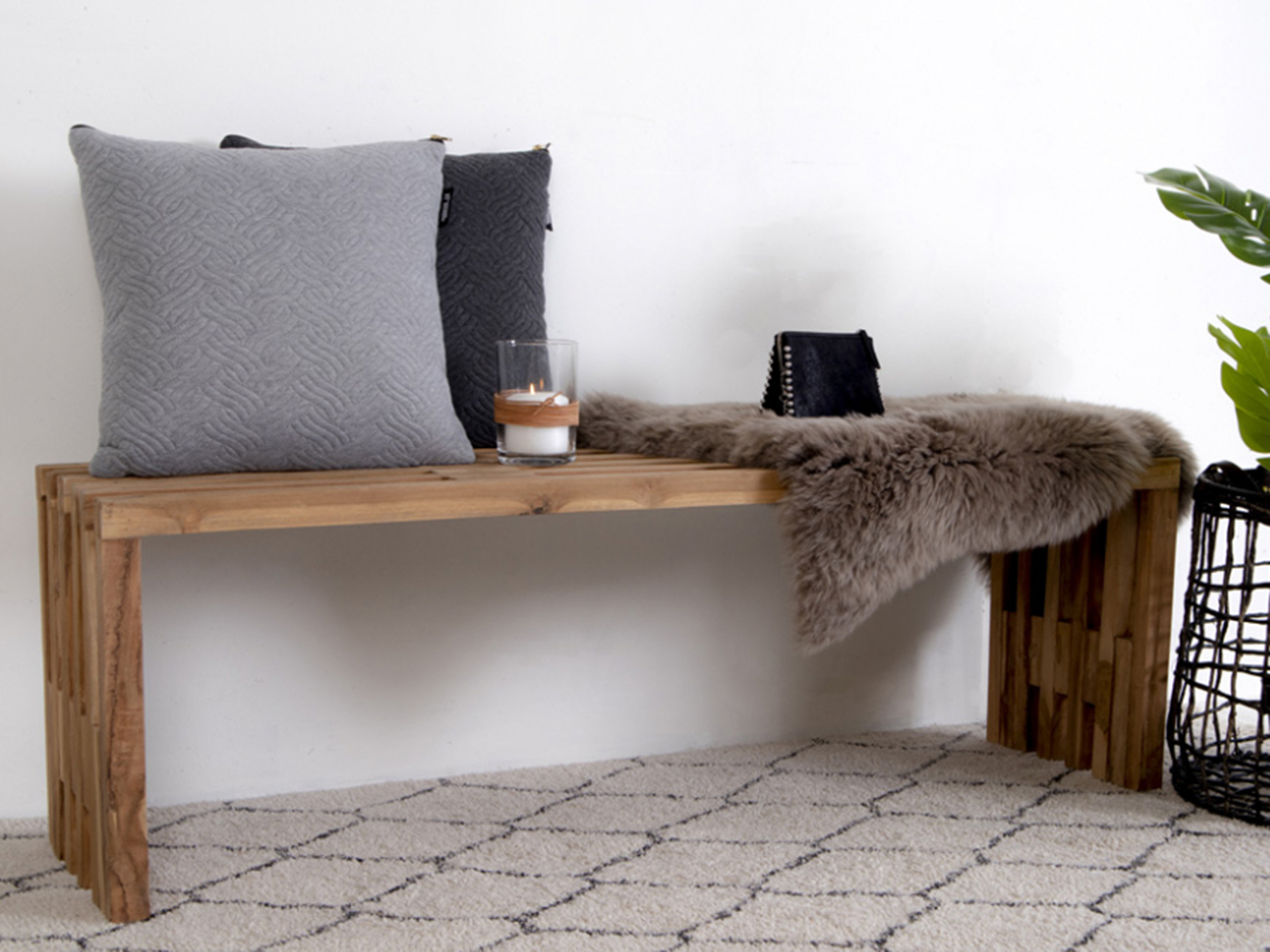 Bänk 'Coloma' - Természetes