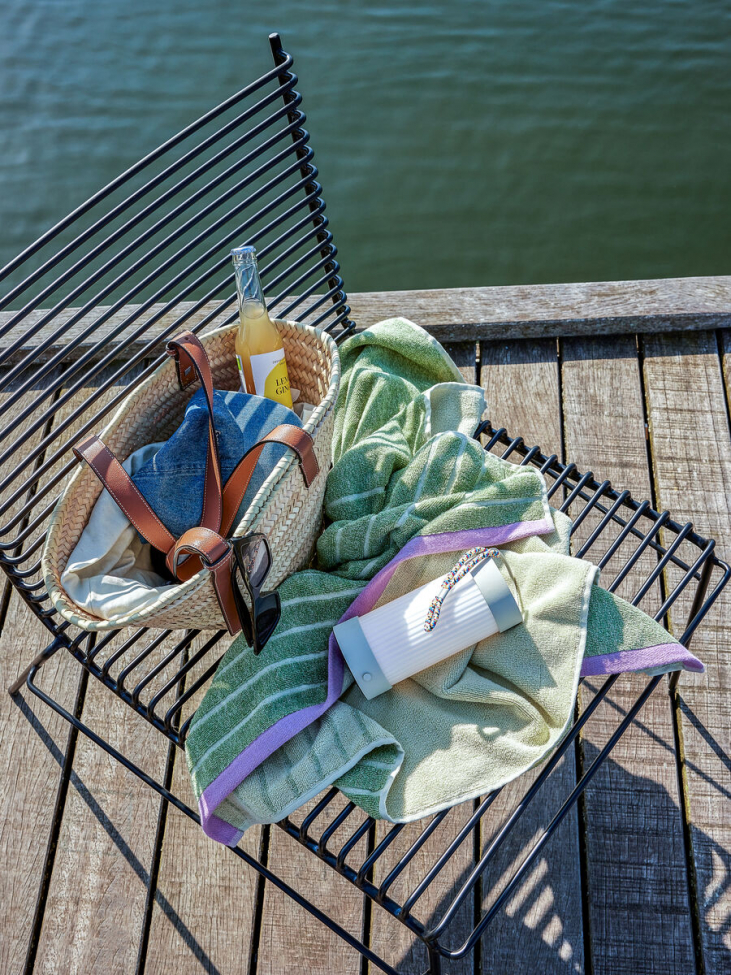 String Lounge Szék 'Park' - Fekete