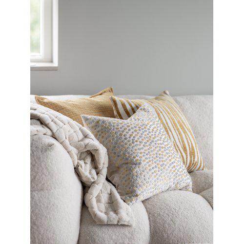 Párnahuzat 'Pongo' 45x45 - Sárga