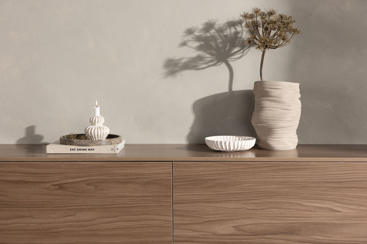 Fagervik fiókos szekrény 160x45 - Barna