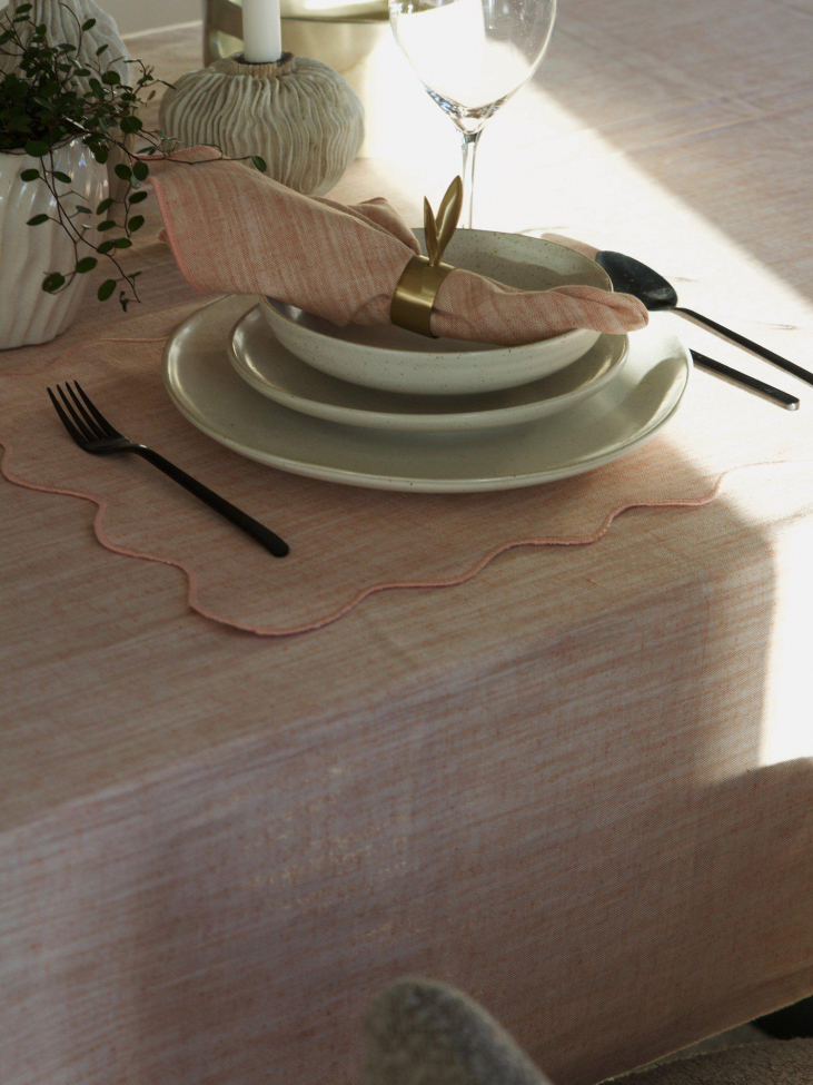 Asztalterítő 'Sabina' 160x280cm - Rózsaszín