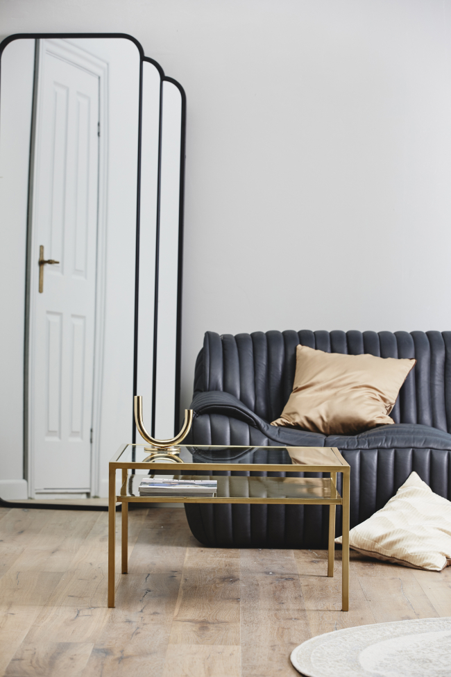 Vaggspegel 'SKYLARK' 100x200cm - Fekete