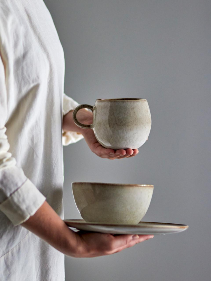 Bögre 'Sandrine' L - Szürke