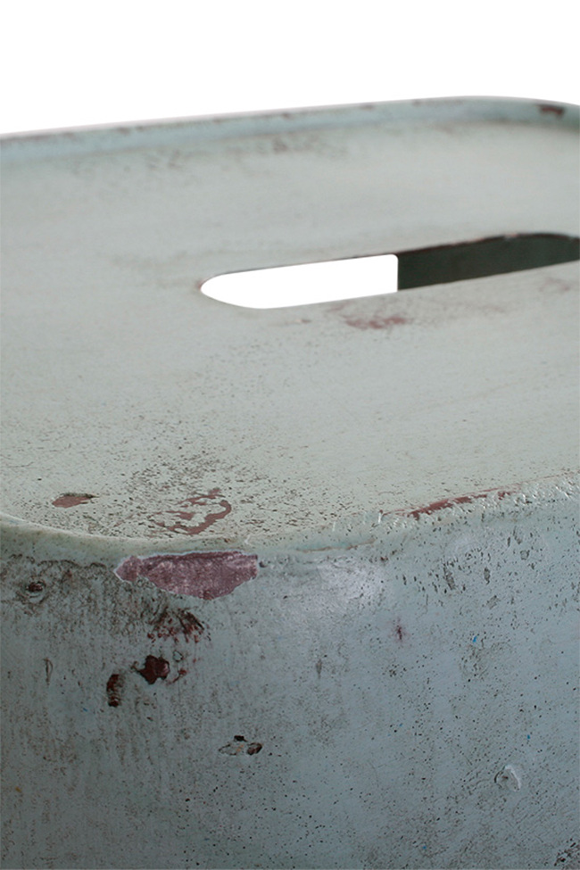 Puff 'Marseille' 70cm - Türkiz