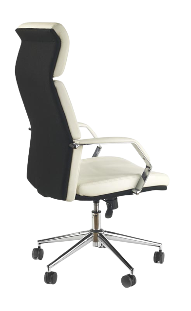 Irodai szék 'Sagunto' - Fehér/Fekete