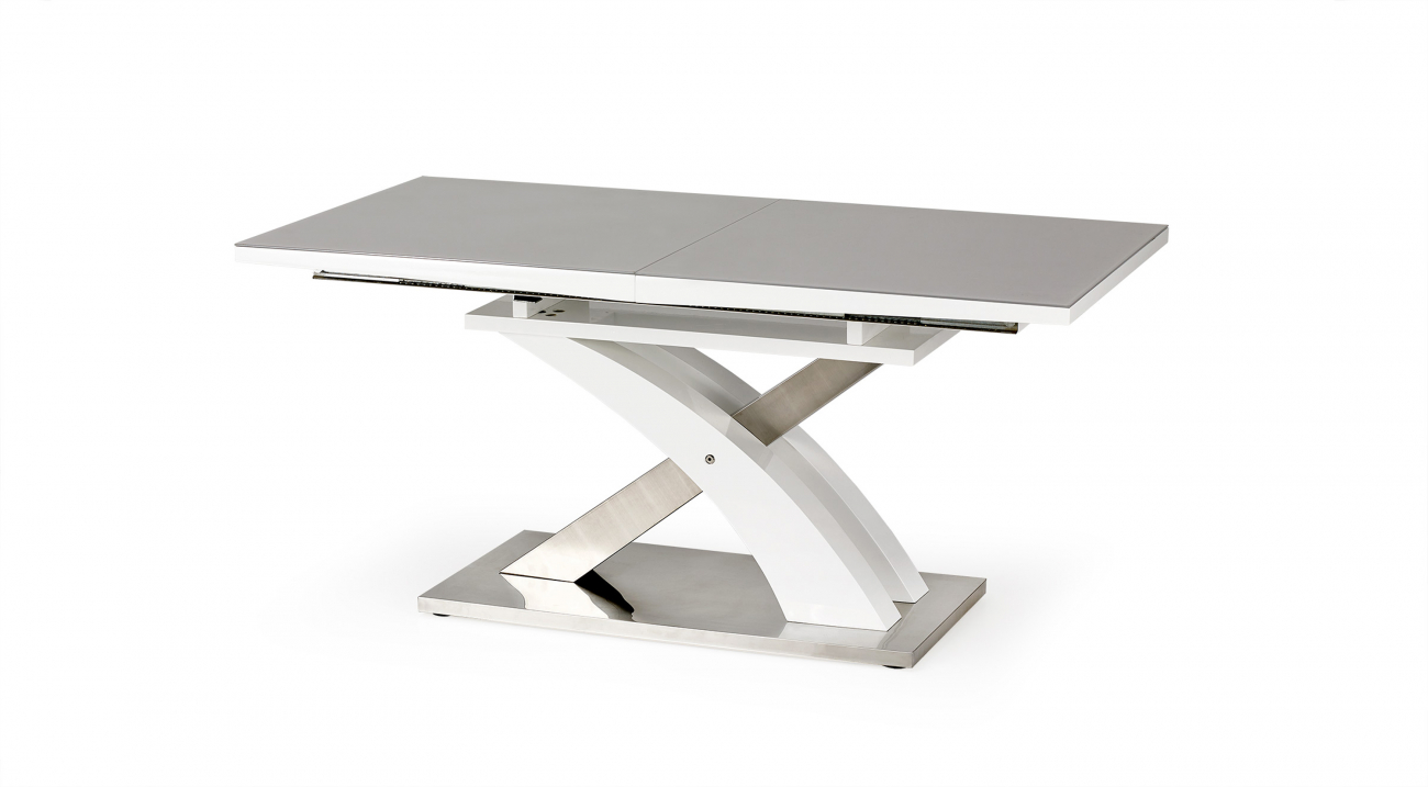 Étkezőasztal 'Sandor' 160-220cm - Fehér