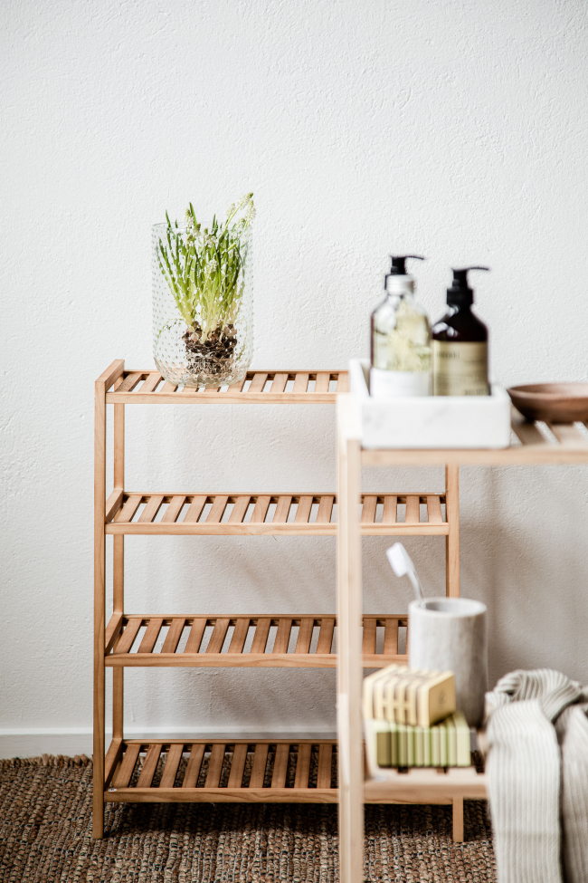 Cipőtartó 'Lone' 4 - Természetes