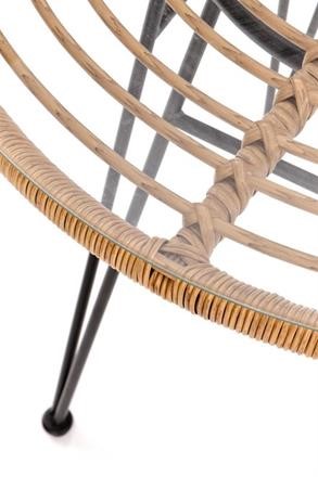 Kerti asztal 'Falcon' - Természetes