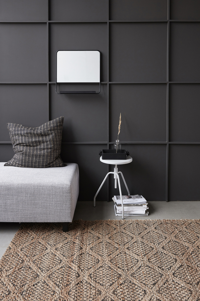 Párnahuzat 'Ritika' 50x50cm - Kockás