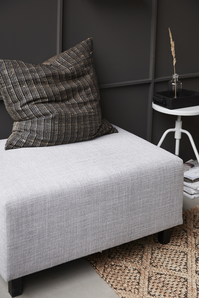 Párnahuzat 'Ritika' 50x50cm - Kockás