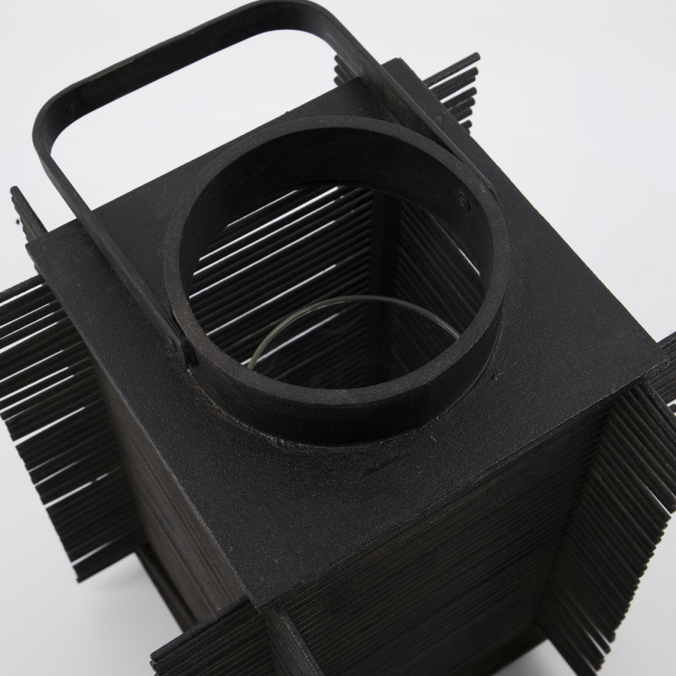 Asi lámpás - Fekete