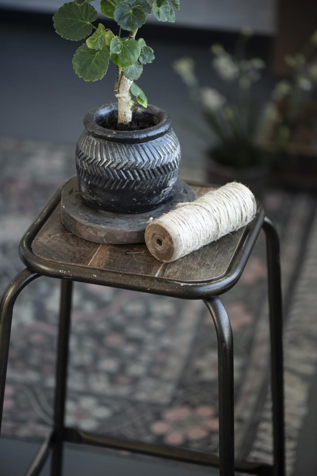 Bárszék 'Dill' - Fa/Fém