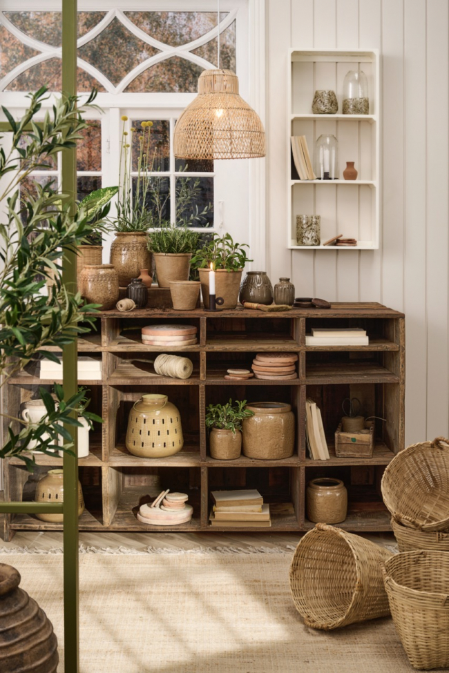 Tálalószekrény 'Unique' - Természetes