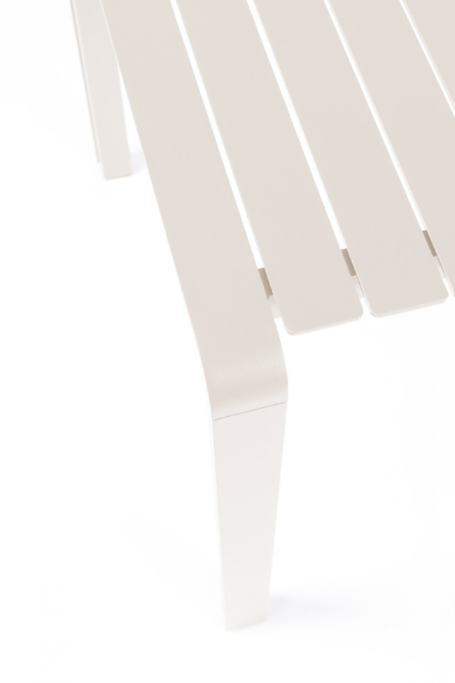 Kerti asztal 'Vondel' 168,5x87cm - Fehér