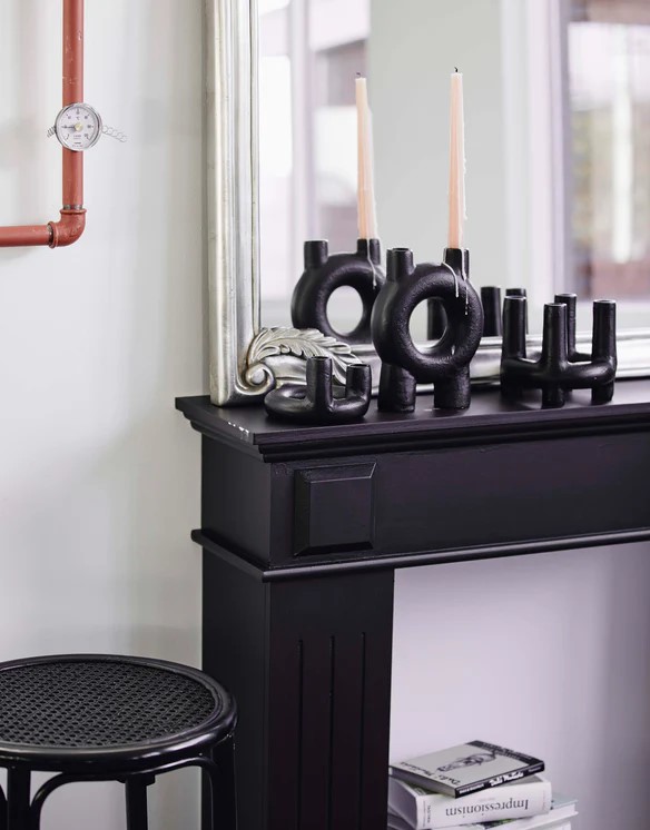 Gyertya 'TORO' - Fekete