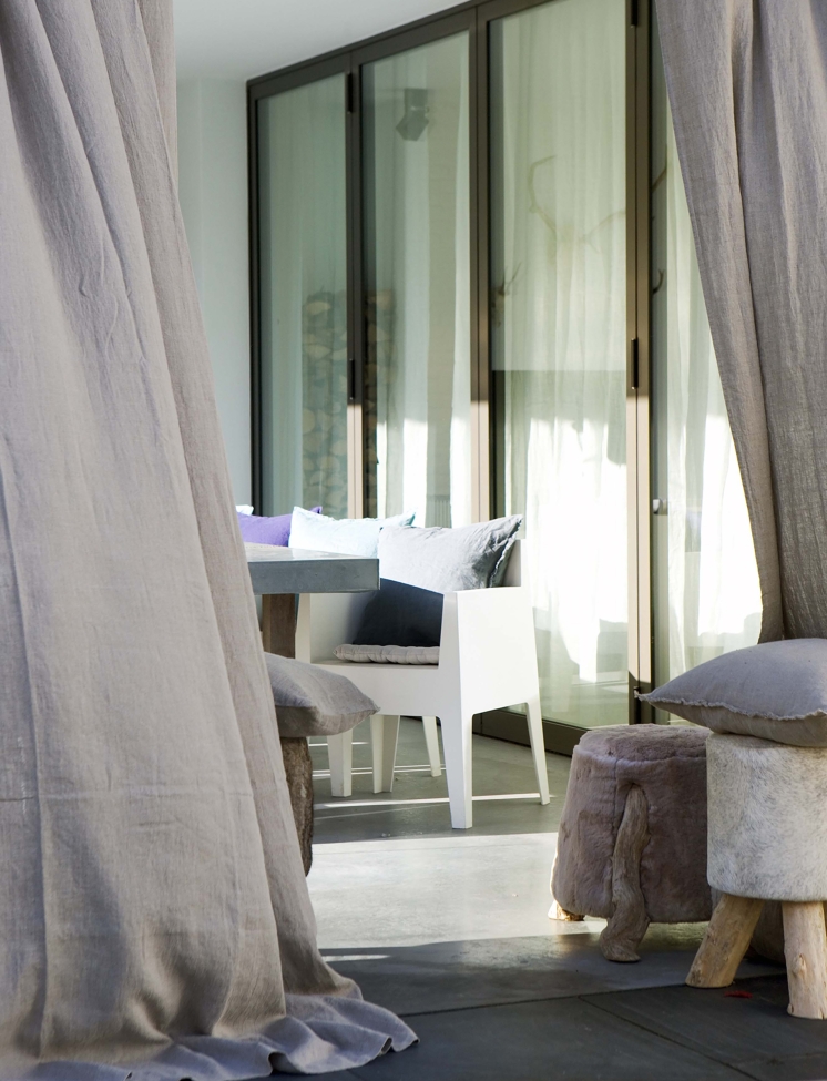 Függöny 'Sunshine' 140x290 - Világosszürke