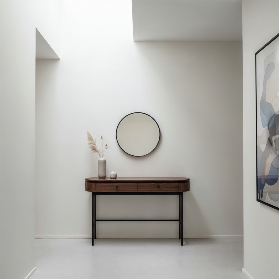 Íróasztal 'Kärra' - Dió/S fekete