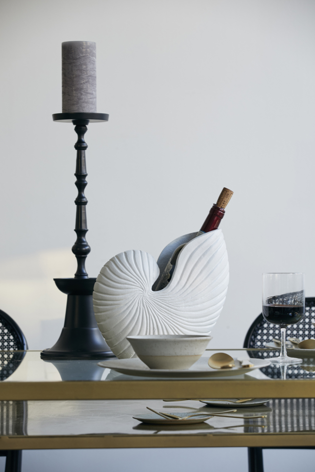 Cserép 'Rakitu' - Fehér