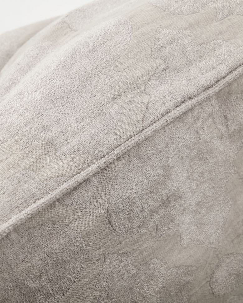 Párnahuzat 'Wail' 50x50cm - Világosszürke