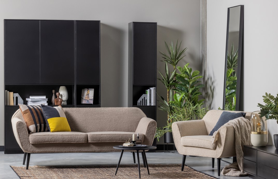 Fotel 'Rocco' - Bézs/Teddy