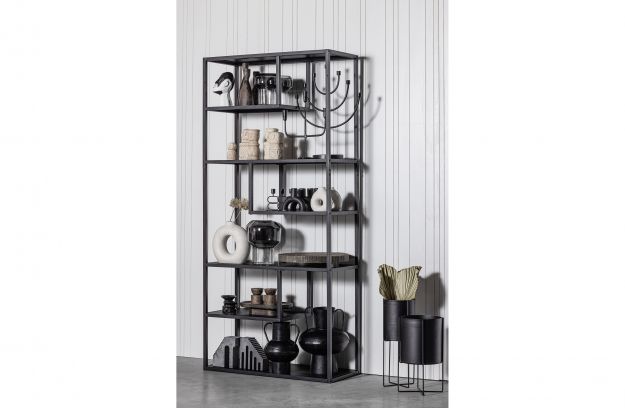 Teun' fali polc - Fekete