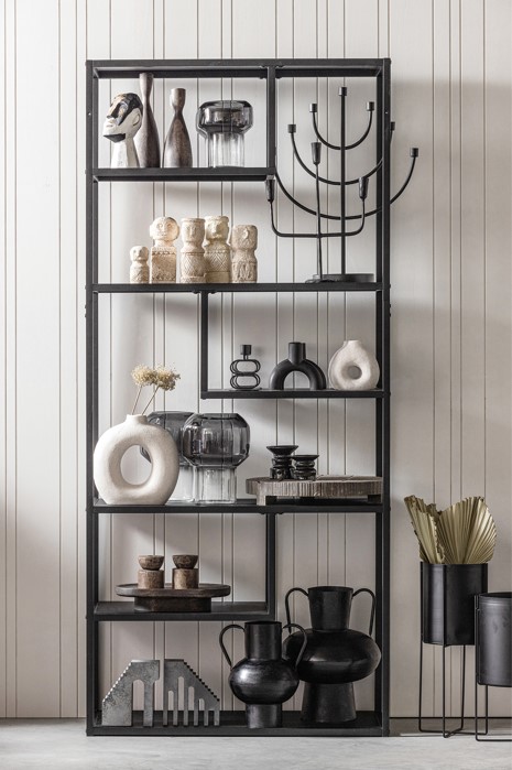 Gyertyatartó 'Rosa' 28 cm - Barna