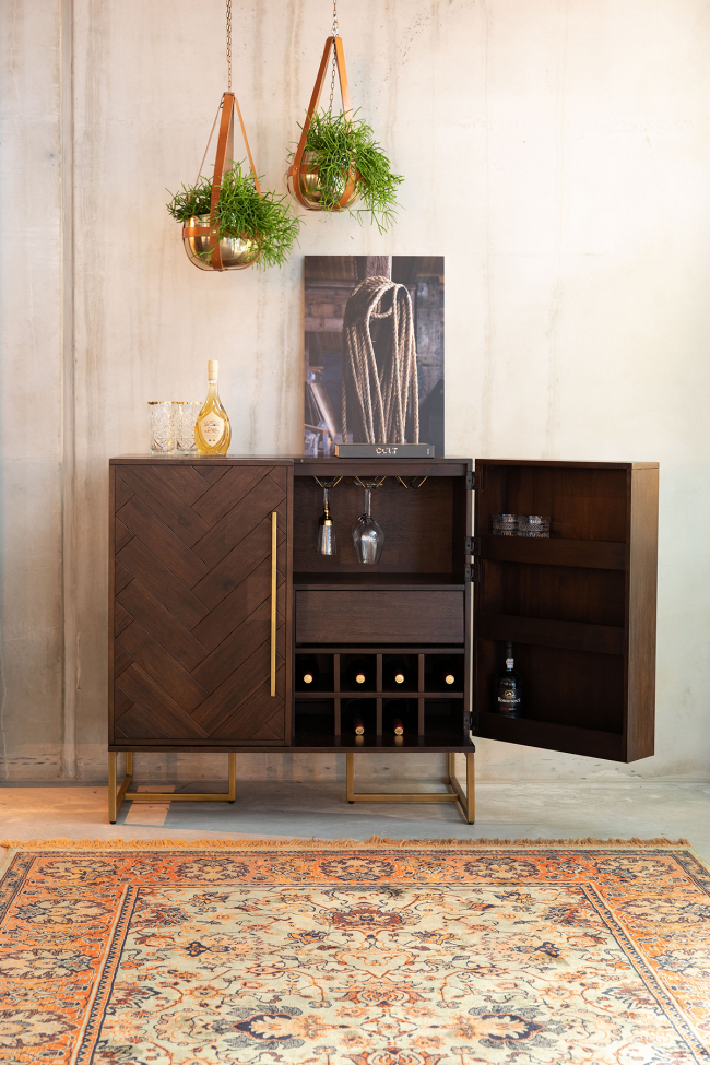 Fiókos szekrény 'Class' - Barna